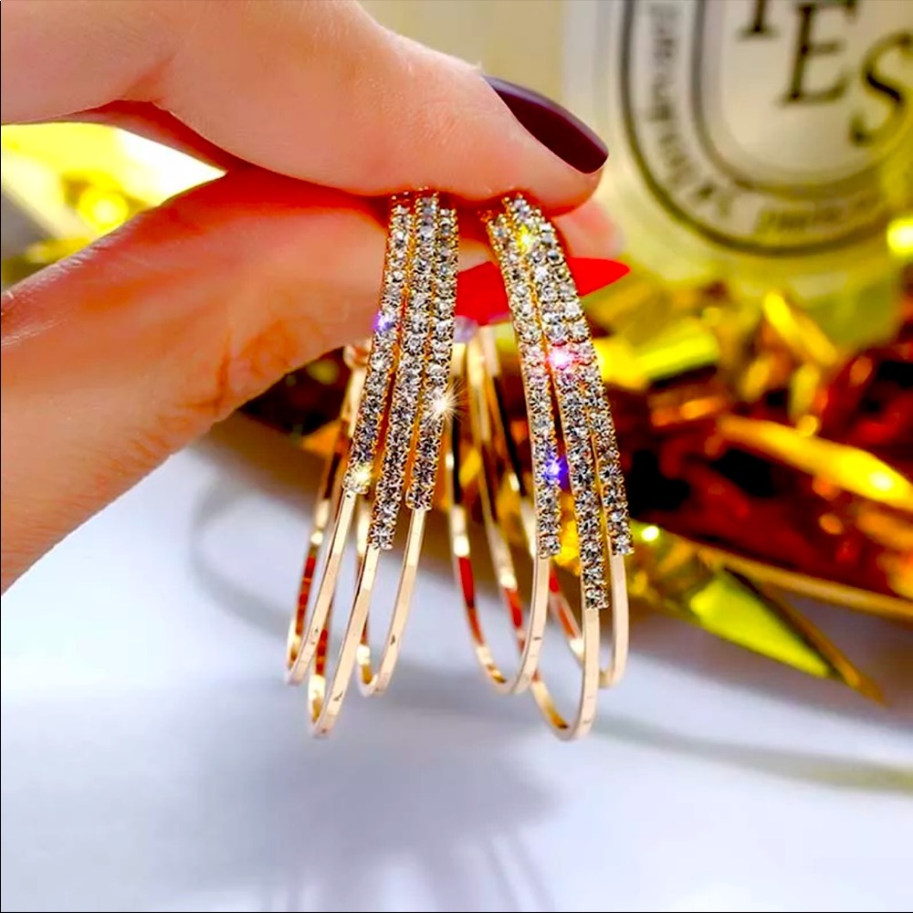 Hoop earrings